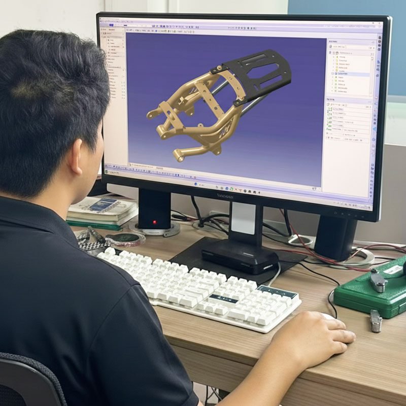 定制摩托车座垫开发 - 第1步 - 1